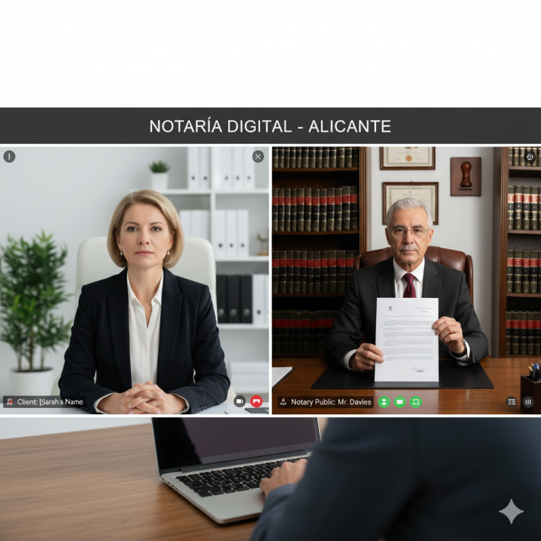 conciliación notarial online Alicante